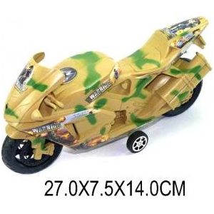 Машинка Shantou Gepai Мотоцикл Военный (W006)