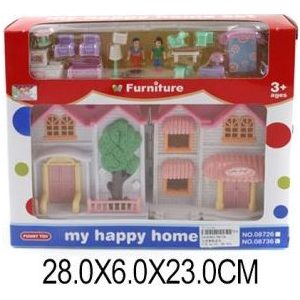 Домик для кукол Shantou Gepai Дружная семейка (8736)