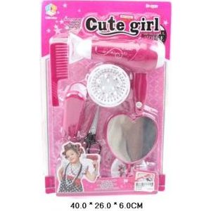 Игровой набор Shantou Gepai парикмахерских инструментов Cute girl (WY331-6)