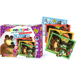 Игровой набор Vladi Toys Маша и Медведь По местам (VT3304-11)