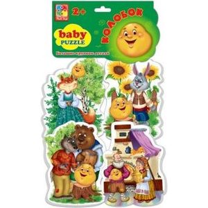 Пазл Vladi Toys Сказки Колобок (VT1106-36)