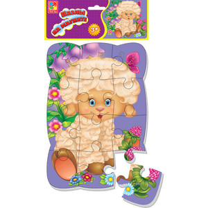 Пазл Vladi Toys магнитные Овечка (VT3205-32)