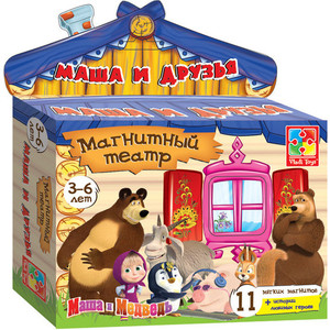 Игровой набор Vladi Toys Магнитный театр Маша и Друзья (VT3206-18)