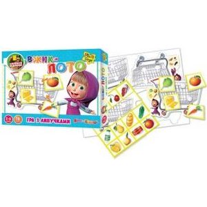 Лото Vladi Toys Вжик Маша и Медведь (VT2305-01)