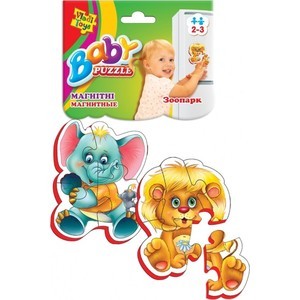 Пазл Vladi Toys Baby puzzle Зоопарк (VT3208-01)