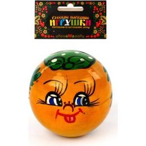 Игрушка Бэмби Неваляшка Колобок дерев (Р-45/761)