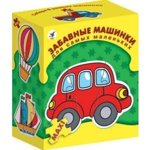 Пазл ДРОФА Забавные машинки (1089)