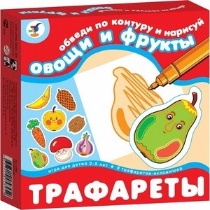 Игровой набор ДРОФА Овощи и фрукты (1364)