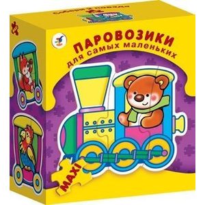 Пазл ДРОФА Паровозики (2196)