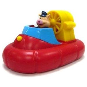 Игрушка для ванной Жирафики Гонки заводная Катер (681121)