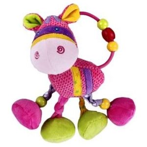 Игрушка Жирафики Подвеска Коровка с погремушкой (93824)