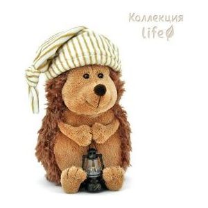 Игрушка мягкая Оранж Ёжик Колюнчик в колпачке (OS078/20)