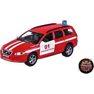 Машинка Пламенный мотор Volvo V7 Пожарная охрана (87498)