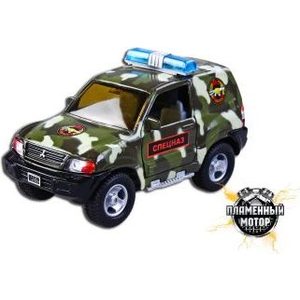 Машинка Пламенный мотор Mitsubishi Спецназ (87513)