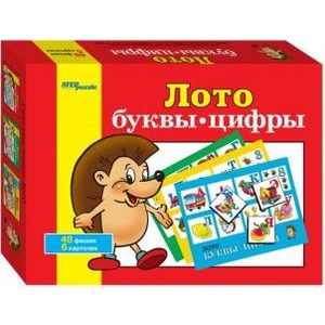 Лото Степ Буквы-цифры (80301)