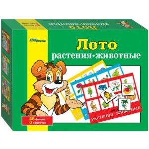 Лото Степ Растения-животные (80303)