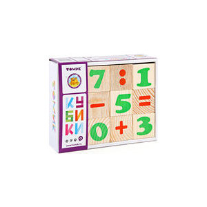 Деревянная игрушка Томик Цифры (1111-3)