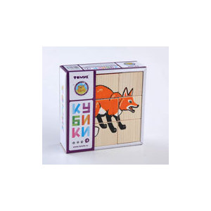 Деревянная игрушка Томик Животные леса (4444-4)