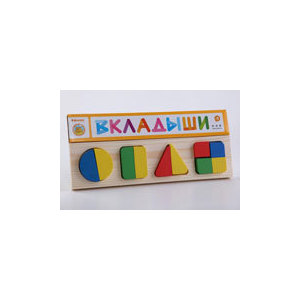 Деревянная игрушка Томик Геометрия Большая (322)
