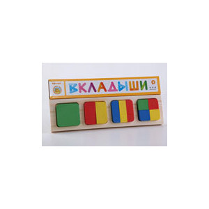 Деревянная игрушка Томик Геория Квадрат (332)