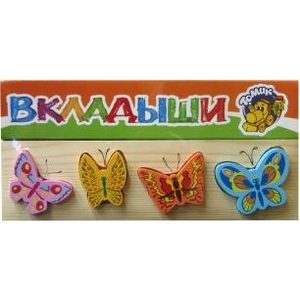 Деревянная игрушка Томик Бабочки (471)
