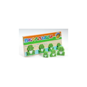 Деревянная игрушка Томик Лягушка Больше-Меньше (481-2)