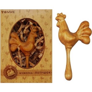 Деревянная игрушка Томик шумелка Петушок (702-1)