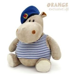 Игрушка мягкая Оранж Бегемот Десантник (MA2640/50D)