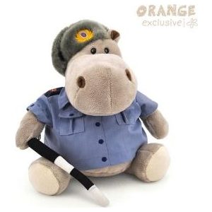 Игрушка мягкая Оранж Бегемот Полицейский (MA2640/20J)