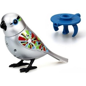 Игрушка Collecta Серебряная птичка с кольцом (88410S)