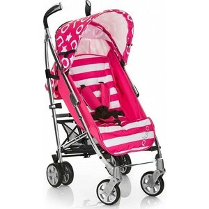 Коляска трость i'coo Pluto stripe pink (137536)