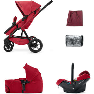 Коляска 3 в 1 Concord Wanderer Mobility Set (3 в 1) Ruby Red 2015 (WASC0963R)