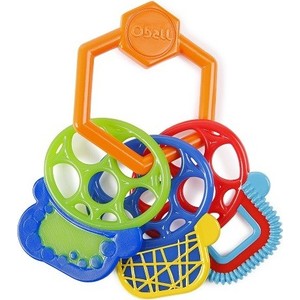Прорезыватель для зубок Oball Разноцветные ключики (81523)