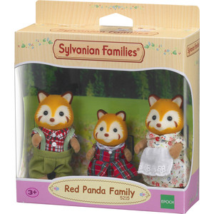 Игровой набор Sylvanian Families Семья Красных панд (5215) от ТЕХПОРТ Игровой набор Sylvanian Families Семья Красных панд (5215) от ТЕХПОРТ
