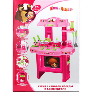 Кухня Играем вместе Маша и Медведь с плитой (B526180-R1)