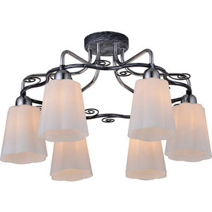 Потолочная люстра IDLamp 847/6PF-Blueglow