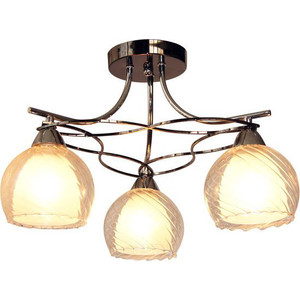 все цены на Потолочная люстра IDLamp 873/3PF-Darkchrome онлайн