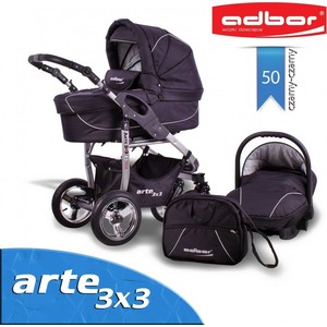 Коляска 3 в 1 Adbor Arte 3x3 50 (00-00000386)