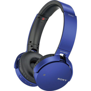 все цены на Наушники Sony MDR-XB650BT blue онлайн