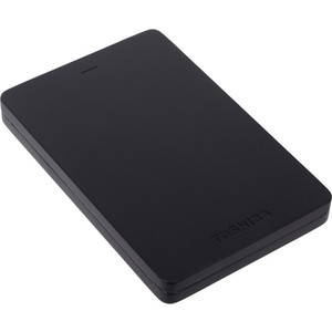 Внешний жесткий диск Toshiba 1Tb Canvio Alu S3 (HDTH310EK3AA) внешний жесткий диск 2 5 usb3 0 1tb toshiba canvio alu hdth310el3aa синий
