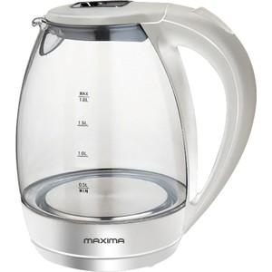Чайник электрический MAXIMA MK-G381 белый