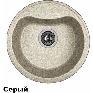 Мойка кухонная Dr.Gans Дора серый (25.015.B0435.404)