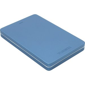 Внешний жесткий диск Toshiba 1Tb Canvio Alu blue (HDTH310EL3AA) внешний жесткий диск 2 5 usb3 0 1tb toshiba canvio alu hdth310el3aa синий