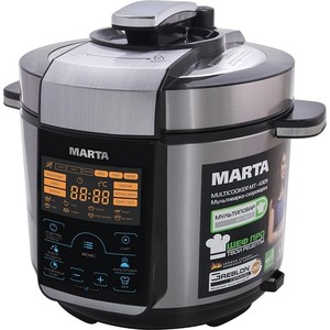 Мультиварка Marta MT-4309 черный/серебристый