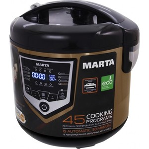 Мультиварка Marta MT-4301 черный/золотистый
