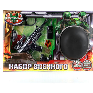 Военный набор Играем вместе с каской (B935076-R)