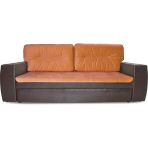 Диван Мягкофф Валенсия Velvet 28, chestnut, венге
