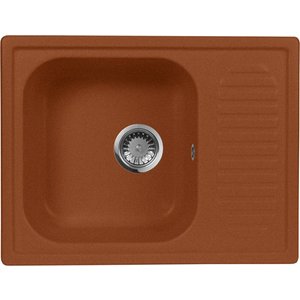 Мойка кухонная AquaGranitEx M-13 645х495 терракот (M-13 307)