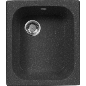 Мойка кухонная AquaGranitEx M-17 430х500 черный (M-17 308)