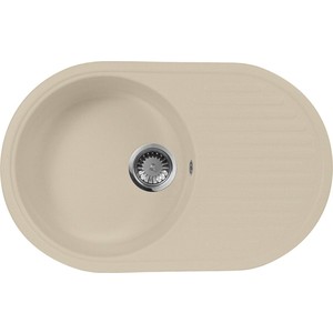 Мойка кухонная AquaGranitEx M-18 730х460 бежевый (M-18 328)